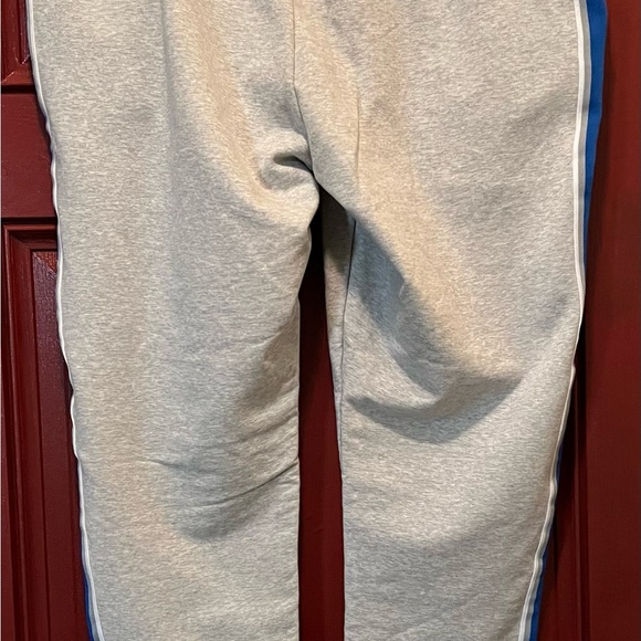 Gray Sweatpants with Blue Accents - Picture 2 of 3